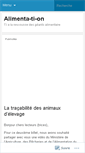 Mobile Screenshot of alimentationdotcom.wordpress.com