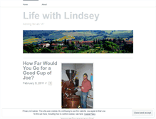 Tablet Screenshot of lindseyjpruitt.wordpress.com