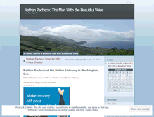 Tablet Screenshot of nathanpacheco.wordpress.com