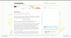 Desktop Screenshot of majoshe.wordpress.com