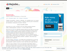 Tablet Screenshot of majoshe.wordpress.com