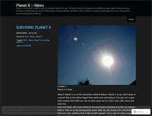 Tablet Screenshot of planetxnibiru.wordpress.com