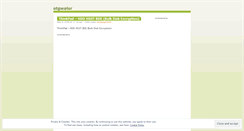 Desktop Screenshot of otgwater.wordpress.com