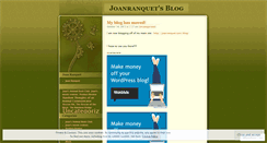Desktop Screenshot of joanranquet.wordpress.com