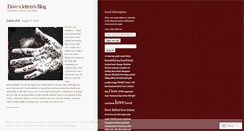 Desktop Screenshot of iloveuletters.wordpress.com