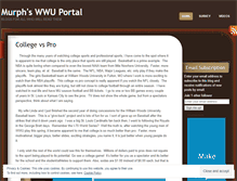 Tablet Screenshot of murphytetley.wordpress.com