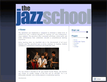 Tablet Screenshot of jazzschoolsg.wordpress.com