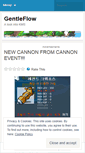 Mobile Screenshot of gentleflow.wordpress.com