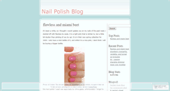 Desktop Screenshot of nailpolish12.wordpress.com