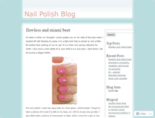 Tablet Screenshot of nailpolish12.wordpress.com