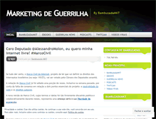 Tablet Screenshot of marketingdeguerrilha.wordpress.com