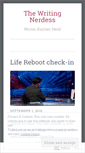 Mobile Screenshot of knittingnerdess.wordpress.com