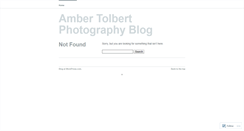 Desktop Screenshot of ambertolbert.wordpress.com