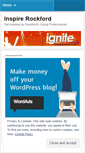 Mobile Screenshot of igniterockford.wordpress.com