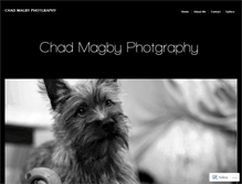 Tablet Screenshot of chadmagby.wordpress.com