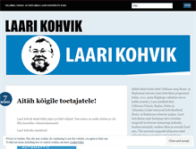 Tablet Screenshot of laarikohvik.wordpress.com