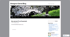 Desktop Screenshot of czerw.wordpress.com