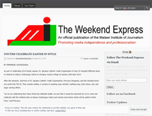 Tablet Screenshot of mijweekendexpress.wordpress.com