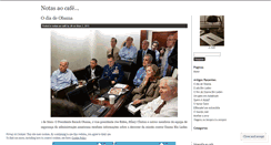Desktop Screenshot of notasaocafe.wordpress.com