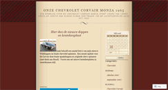 Desktop Screenshot of corvair.wordpress.com