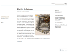 Tablet Screenshot of cityframe.wordpress.com