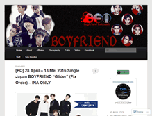 Tablet Screenshot of boyfriendindonesia.wordpress.com