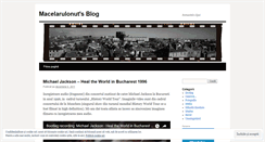 Desktop Screenshot of macelaruionut.wordpress.com