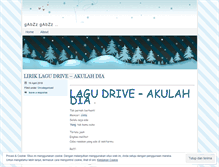 Tablet Screenshot of gabzzgabzz.wordpress.com