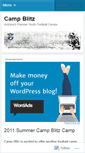 Mobile Screenshot of campblitz.wordpress.com
