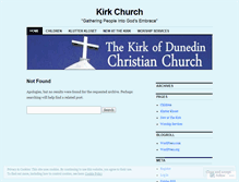 Tablet Screenshot of kirkchurch.wordpress.com