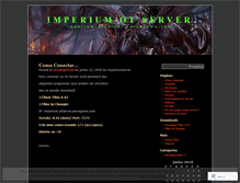 Tablet Screenshot of imperiumserver.wordpress.com