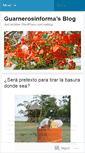 Mobile Screenshot of guarnerosinforma.wordpress.com