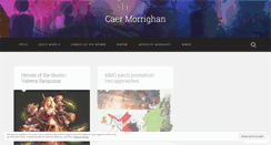 Desktop Screenshot of morrighan13.wordpress.com