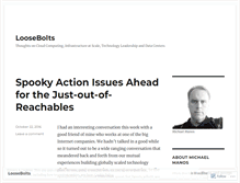 Tablet Screenshot of loosebolts.wordpress.com