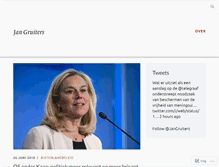 Tablet Screenshot of jangruiters.wordpress.com