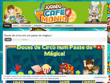 Tablet Screenshot of jogandocafemania.wordpress.com