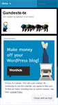 Mobile Screenshot of gandestete.wordpress.com