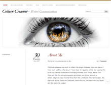Tablet Screenshot of colleencreamer.wordpress.com