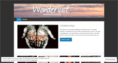 Desktop Screenshot of divinitymusings.wordpress.com
