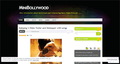 Desktop Screenshot of minibollywood.wordpress.com