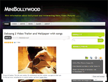 Tablet Screenshot of minibollywood.wordpress.com