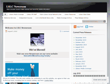Tablet Screenshot of lslcnews.wordpress.com