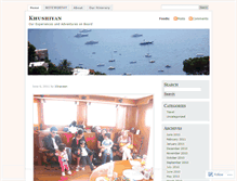 Tablet Screenshot of khushiyan.wordpress.com
