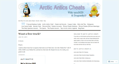 Desktop Screenshot of anticscheats.wordpress.com