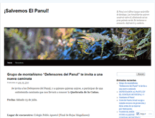 Tablet Screenshot of defensapanul.wordpress.com