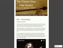 Tablet Screenshot of chickenstew.wordpress.com