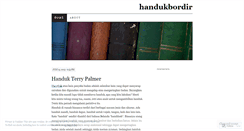 Desktop Screenshot of handukbordir.wordpress.com