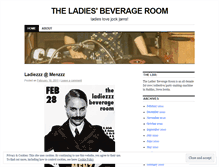 Tablet Screenshot of ladiesbeverageroom.wordpress.com