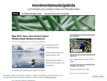 Tablet Screenshot of movimentomunicipalista.wordpress.com