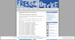 Desktop Screenshot of fressedecke.wordpress.com